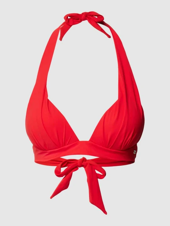 Zdjęcie produktu Top bikini z wyprofilowanymi miseczkami model ‘MAHO SPRING’ Banana Moon Czerwony