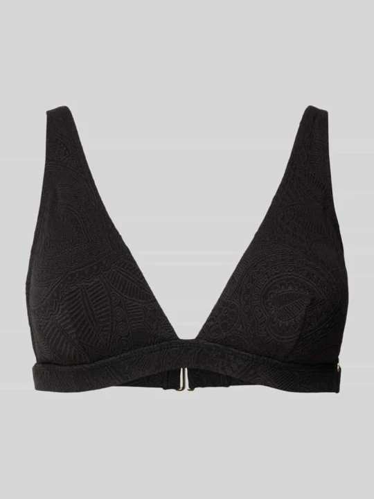 Zdjęcie produktu Top bikini ze wzorem paisley model ‘Amy’ Shiwi Czarny