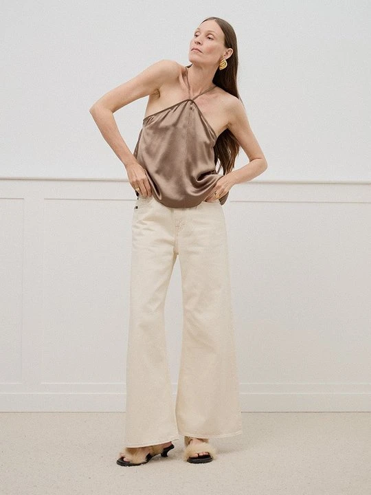 Zdjęcie produktu Top By Malene Birger brązowy