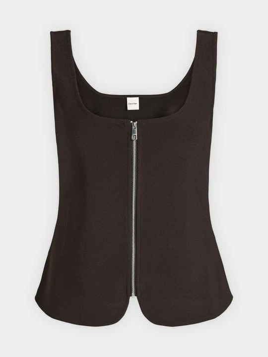 Zdjęcie produktu Top Calvin Klein brązowy