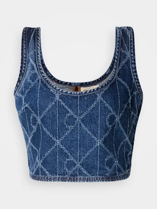 Zdjęcie produktu Top Calvin Klein Jeans niebieski denim