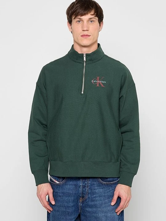 Zdjęcie produktu Top Calvin Klein Jeans ciemnozielony