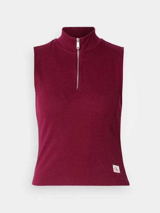 Zdjęcie produktu Top Calvin Klein Jeans bordowy