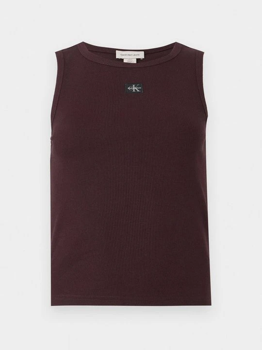 Zdjęcie produktu Top Calvin Klein Jeans ciemnobrązowy