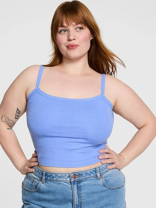 Zdjęcie produktu PINK Top cami Victoria's Secret Niebieski