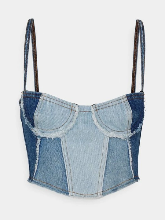 Zdjęcie produktu Top Chiara Ferragni niebieski