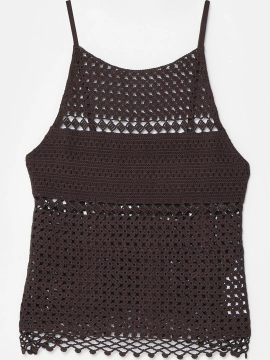 Zdjęcie produktu Top CLAUDIE PIERLOT brązowy