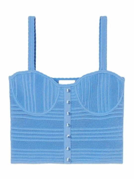 Zdjęcie produktu Top CLAUDIE PIERLOT jasnoniebieski melanż