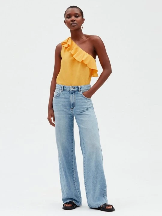 Zdjęcie produktu Top CLAUDIE PIERLOT pomarańczowy