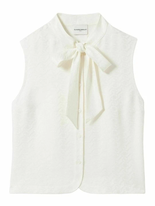 Zdjęcie produktu Top CLAUDIE PIERLOT mleczny