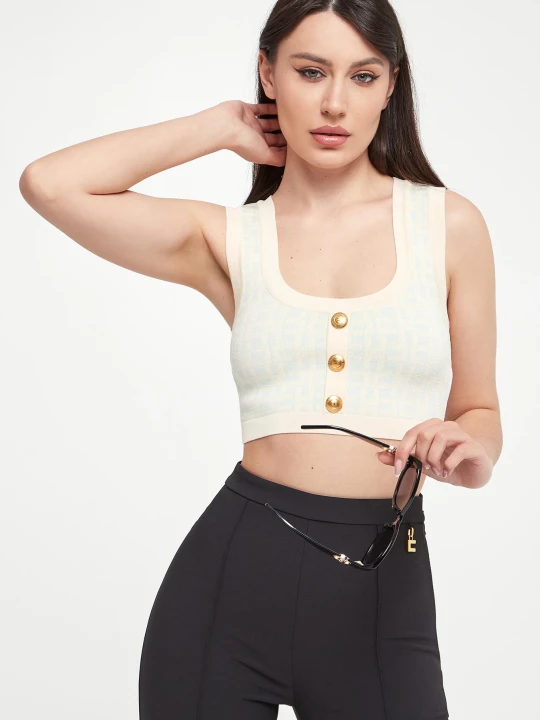 Zdjęcie produktu Top damski dzianinowy ELISABETTA FRANCHI