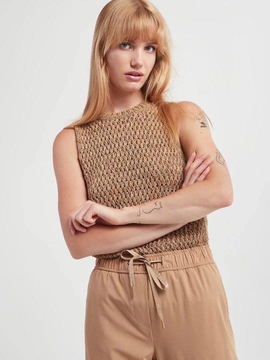 Zdjęcie produktu Top damski swetrowy Maestra MARELLA MONOCHROME