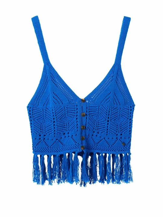Zdjęcie produktu Top Desigual niebieski