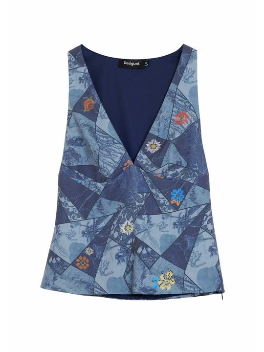 Zdjęcie produktu Top Desigual niebieski