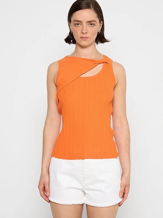 Zdjęcie produktu Top DKNY pomarańczowy