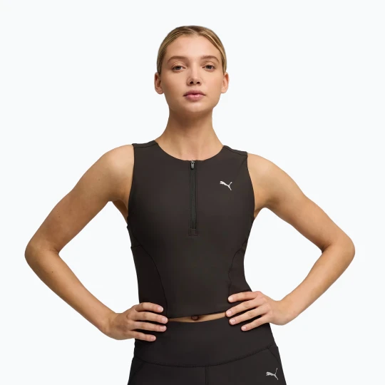 Zdjęcie produktu Top do biegania damski PUMA Run Lightstride Crop Top puma black