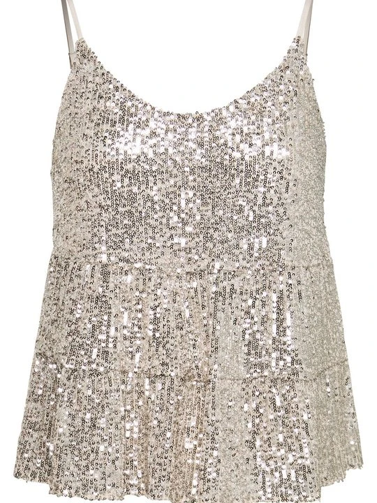 Zdjęcie produktu Top Dorothy Perkins srebrny
