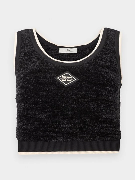 Zdjęcie produktu Top Elisabetta Franchi czarny