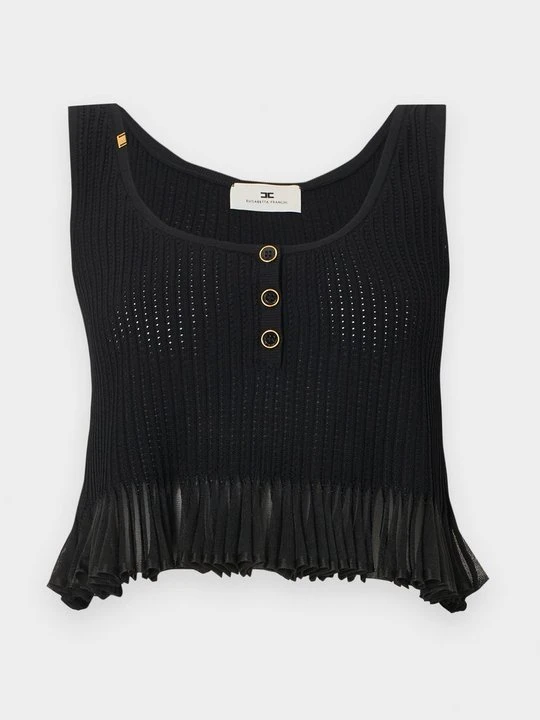Zdjęcie produktu Top Elisabetta Franchi czarny