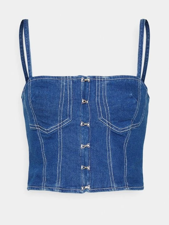 Zdjęcie produktu Top Elleme niebieski denim