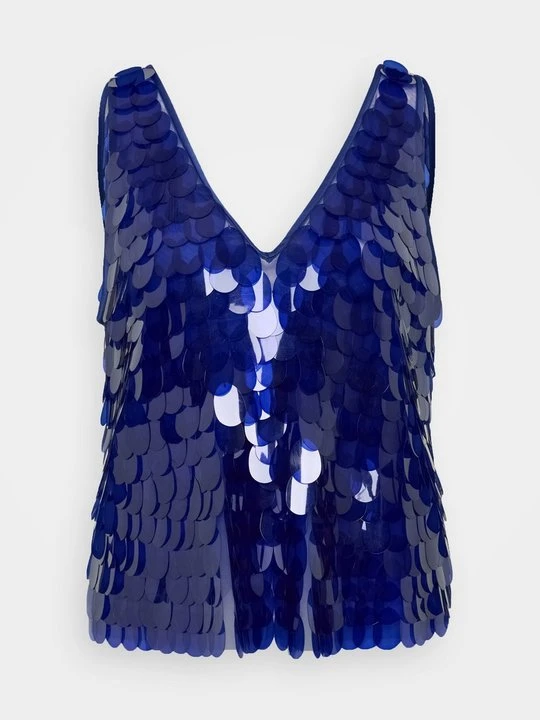 Zdjęcie produktu Top Emporio Armani błękit królewski