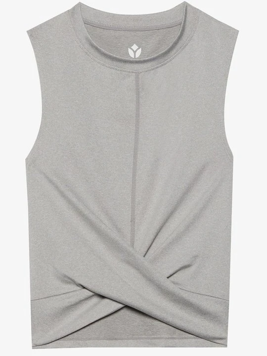 Zdjęcie produktu Top Even&Odd Active By Zalando jasnoszary melanż