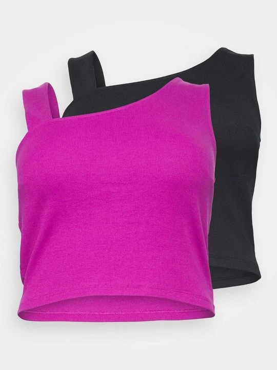 Zdjęcie produktu Top Even&Odd Curvy By Zalando czarny