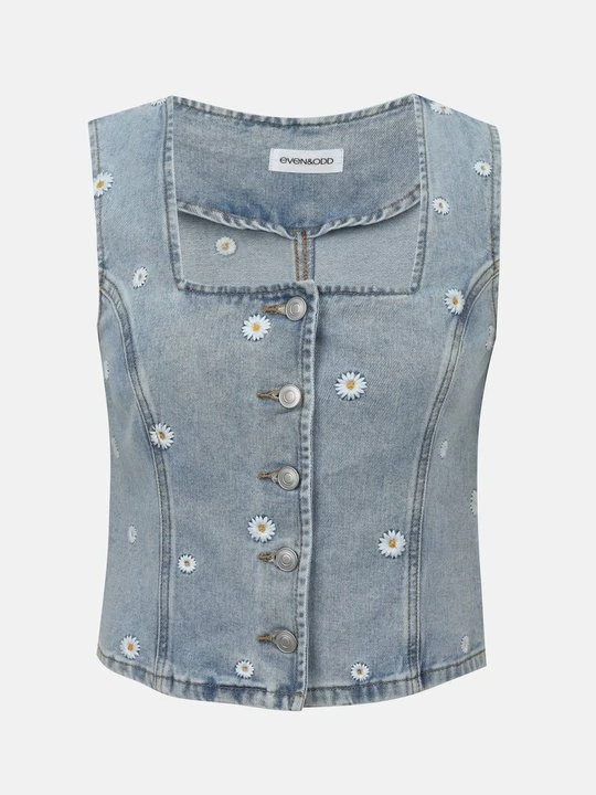 Zdjęcie produktu Top Even&Odd By Zalando jasnoniebieski