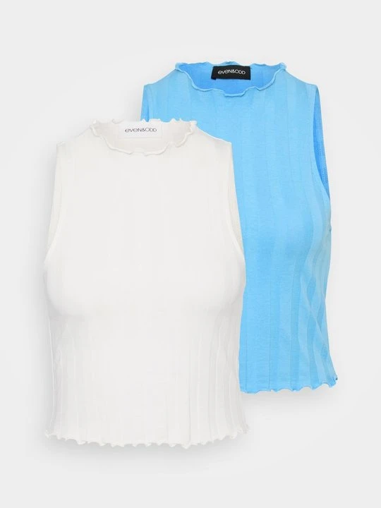 Zdjęcie produktu Top Even&Odd Petite By Zalando jasnoniebieski