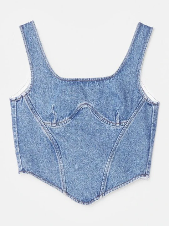 Zdjęcie produktu Top Fête Impériale niebieski denim