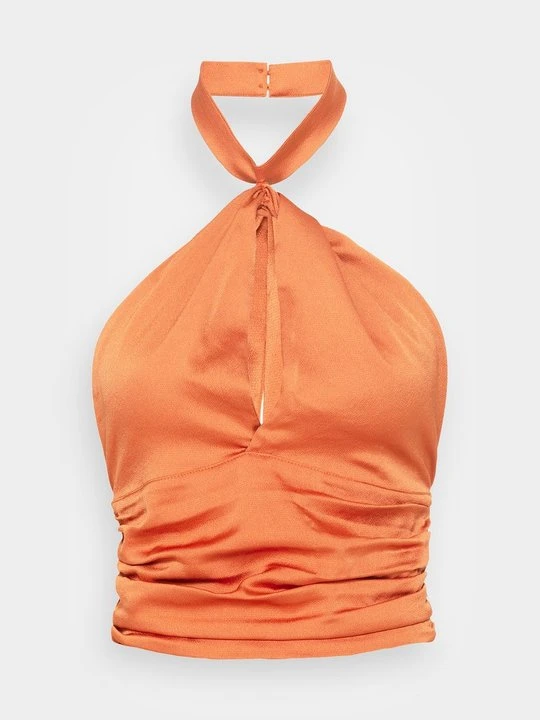 Zdjęcie produktu Top Gina Tricot czerwony metalik