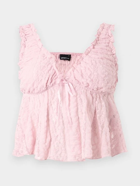 Zdjęcie produktu Top Gina Tricot liliowy