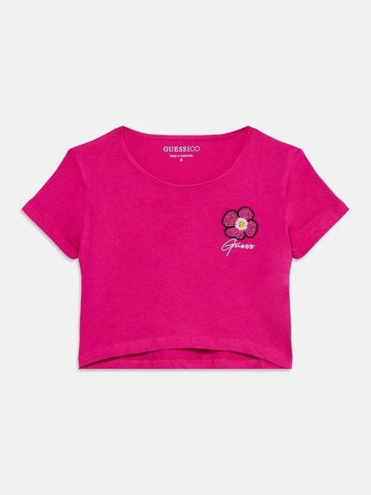 Zdjęcie produktu Top Guess różowy neon