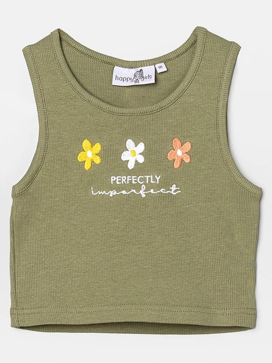 Zdjęcie produktu Top Happy Girls oliwkowy