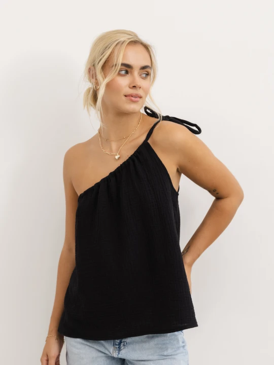 Zdjęcie produktu TOP HOLLY CZARNY L - Flawless