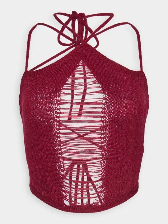 Zdjęcie produktu Top Jaded London bordowy