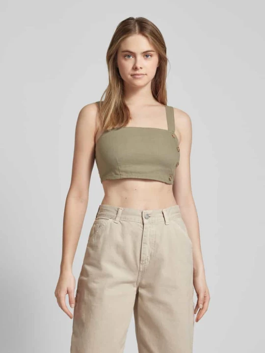 Zdjęcie produktu Top krótki w jednolitym kolorze model ‘CARO’ Only