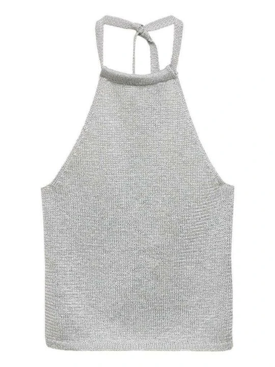 Zdjęcie produktu Top Mango srebrny