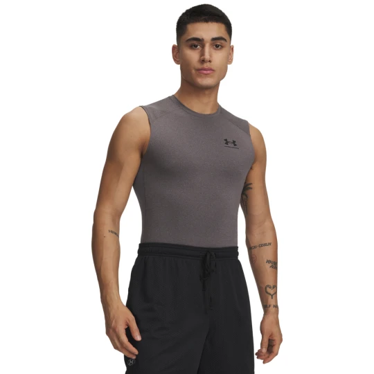 Zdjęcie produktu Top męski treningowy UNDER ARMOUR UA HG ARMOUR COMP SL Szary
