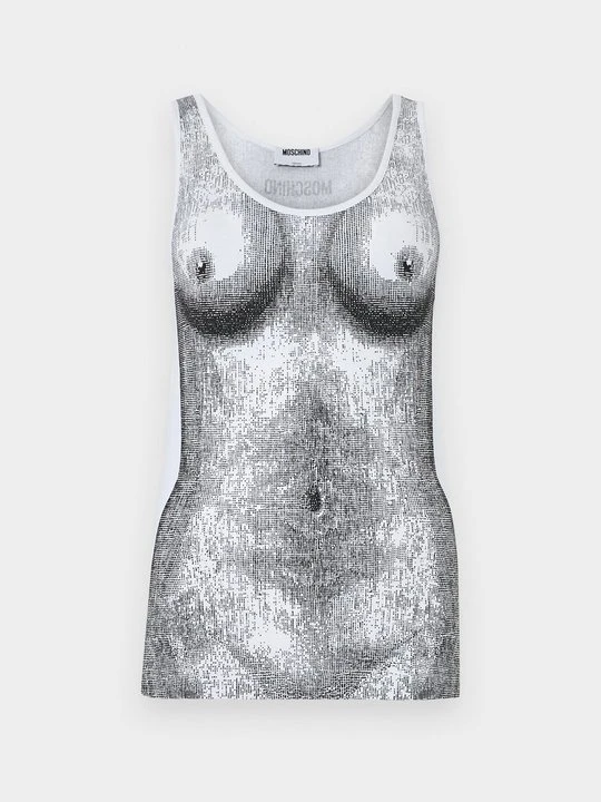 Zdjęcie produktu Top MOSCHINO biały