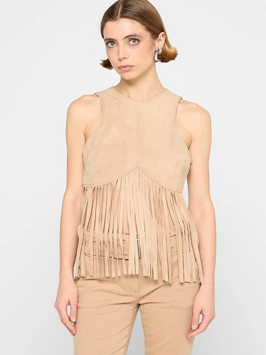 Zdjęcie produktu Top MOSCHINO beżowy