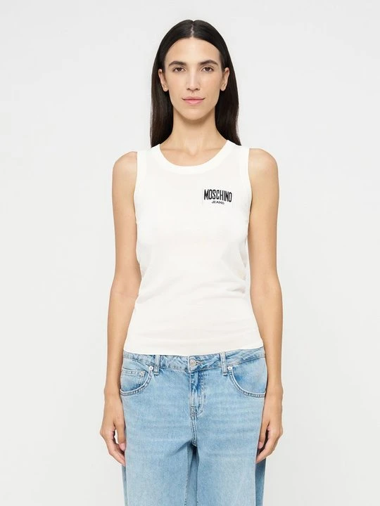 Zdjęcie produktu Top MOSCHINO mleczny