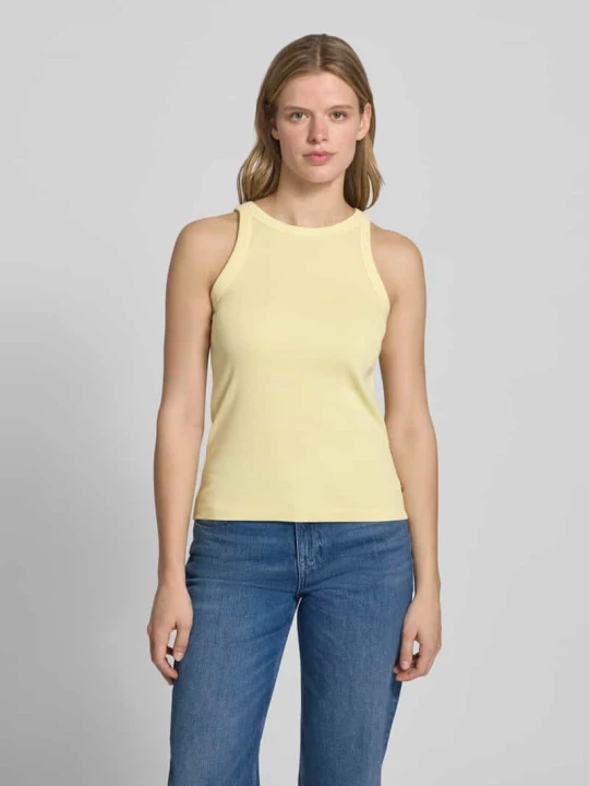 Zdjęcie produktu Top na ramiączkach o kroju slim fit z czystej bawełny Levi's Jasnożółty