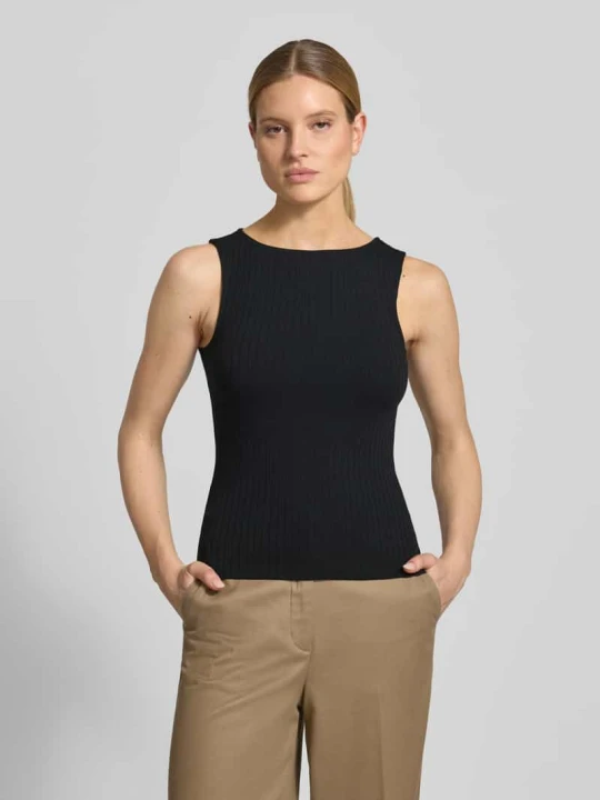 Zdjęcie produktu Top na ramiączkach o kroju slim fit z mieszanki bawełny Model 'RUBY' Vero Moda Czarny