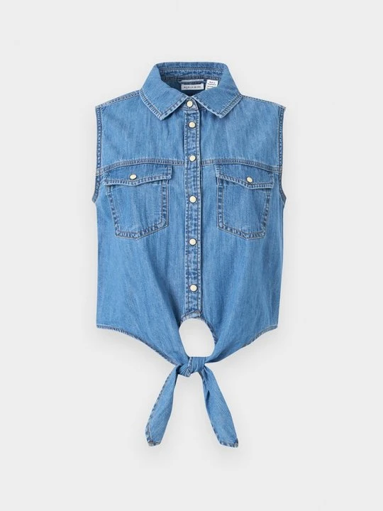 Zdjęcie produktu Top Noisy May jasnoniebieski denim