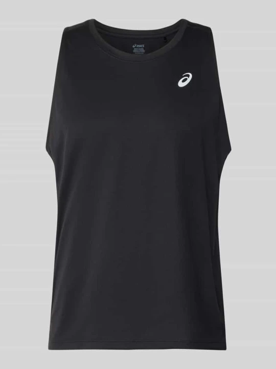 Zdjęcie produktu Top o kroju regular fit z nadruk z logo model 'Core' ASICS TIGER Czarny
