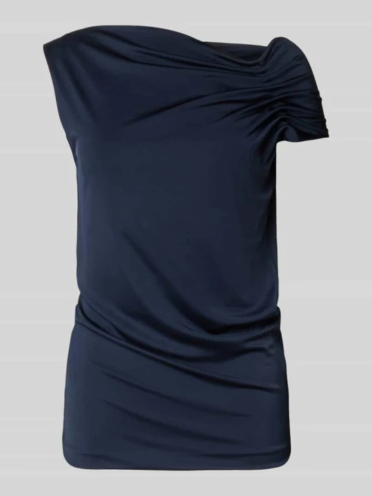 Zdjęcie produktu Top o kroju relaxed fit z mieszanki wiskozy model 'JOIA' Boss Granatowy