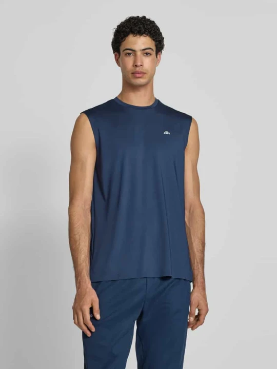 Zdjęcie produktu Top o kroju relaxed fit z nadrukiem logo Model 'OLIOS' Ellesse Granatowy
