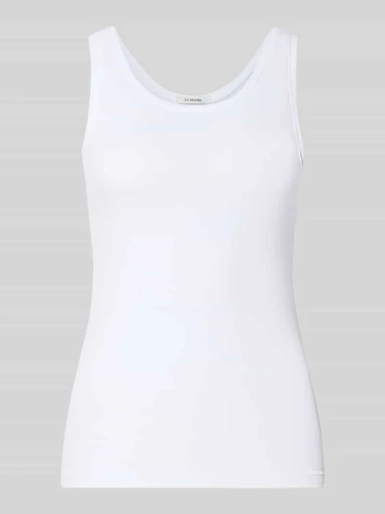 Zdjęcie produktu Top o kroju slim fit z mieszanki bawełny s.Oliver Biały