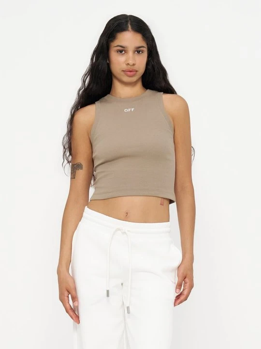 Zdjęcie produktu Top Off White szary